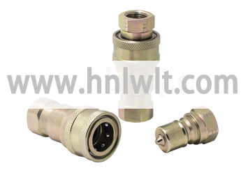 Medium and high pressure performance gas and liquid quick connector (brass)