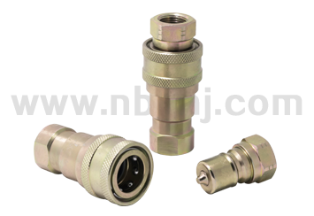 Open and close hydraulic quick connector (carbon steel)