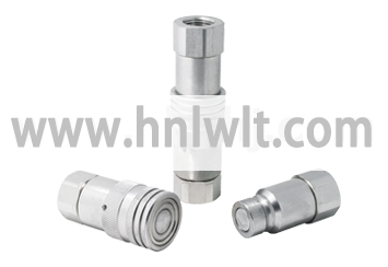 Flat head hydraulic quick connector (carbon steel)